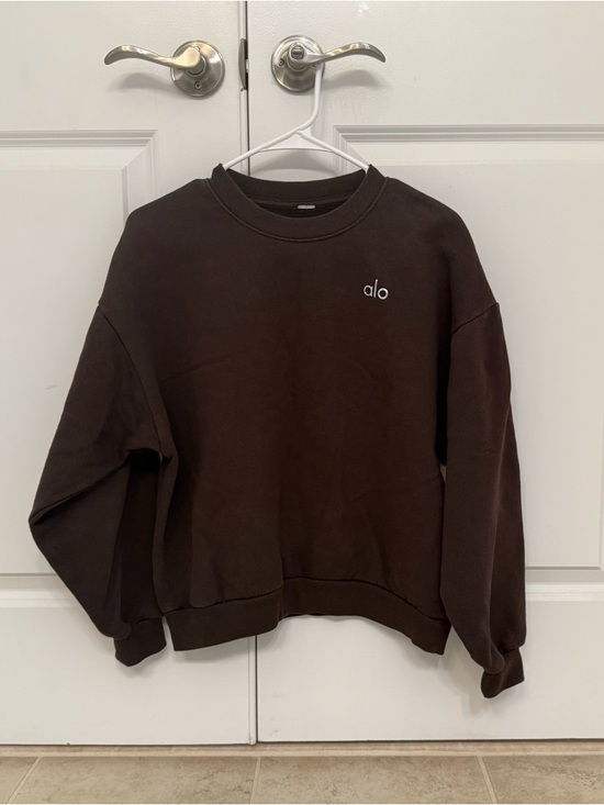 ALO Yoga Sweaters - ALO Yoga Brown Crewneck Sweatshirt